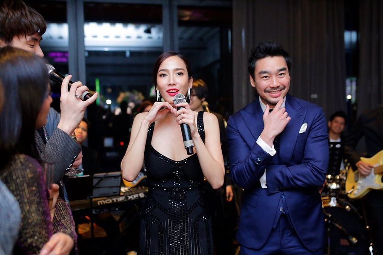 อั้ม-พก ขอบคุณภาพจากไอจี @pokphornprapha