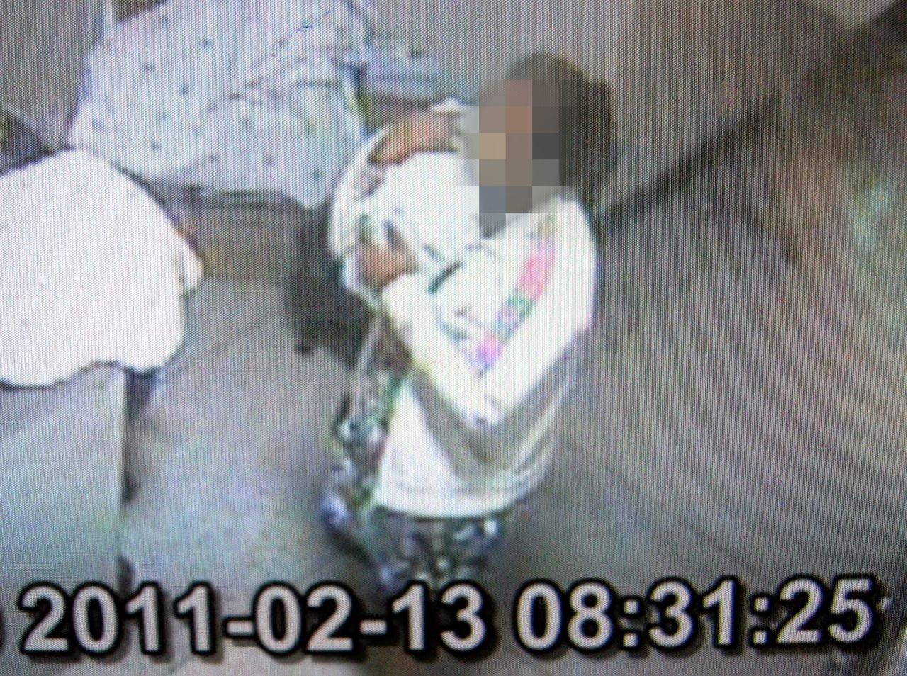 ภาพผู้ต้องต้องสงสัยลักทารก หญิงร่างท้วม