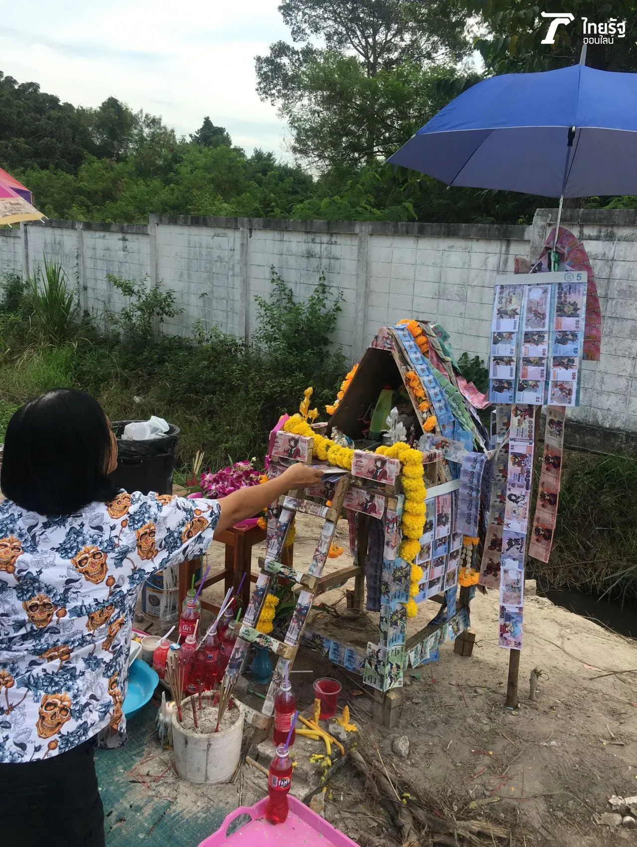 "เลขเด็ด" หญิงใบ้ พิสูจน์ "ศาลเจ้าพ่อกาโม่" ถูกทุกงวด ก็โดนรื้อทุกงวด
