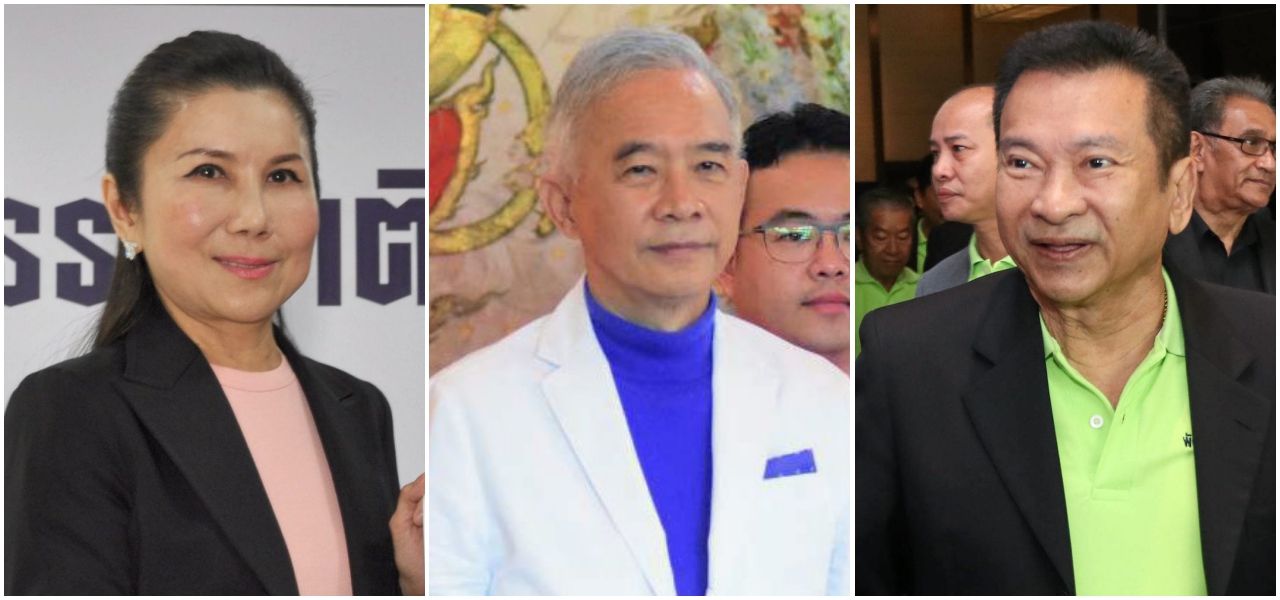 แกนนำสำคัญของพรรคต่างๆ