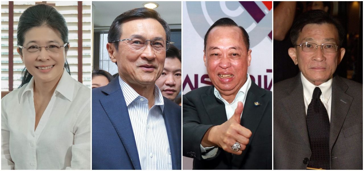แกนนำสำคัญของพรรคต่างๆ