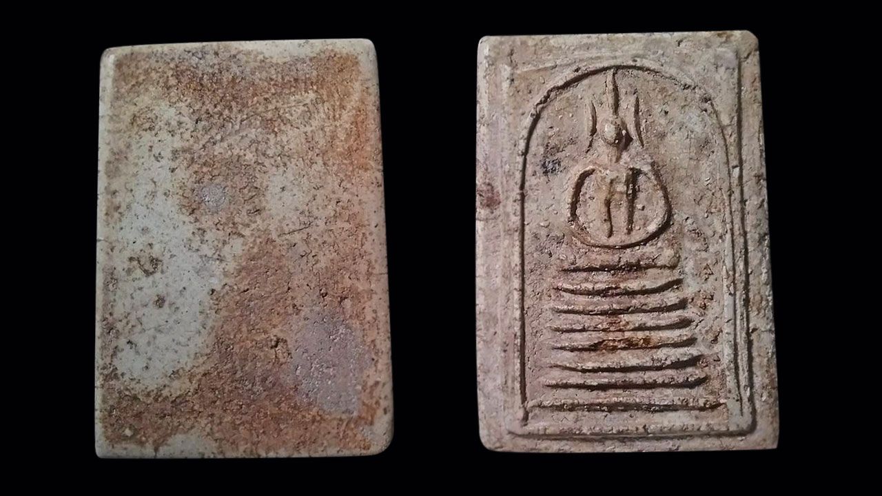 พระสมเด็จเกศไชโย พิมพ์ใหญ่ ๗ ชั้น นิยม A วัดเกศไชโย.