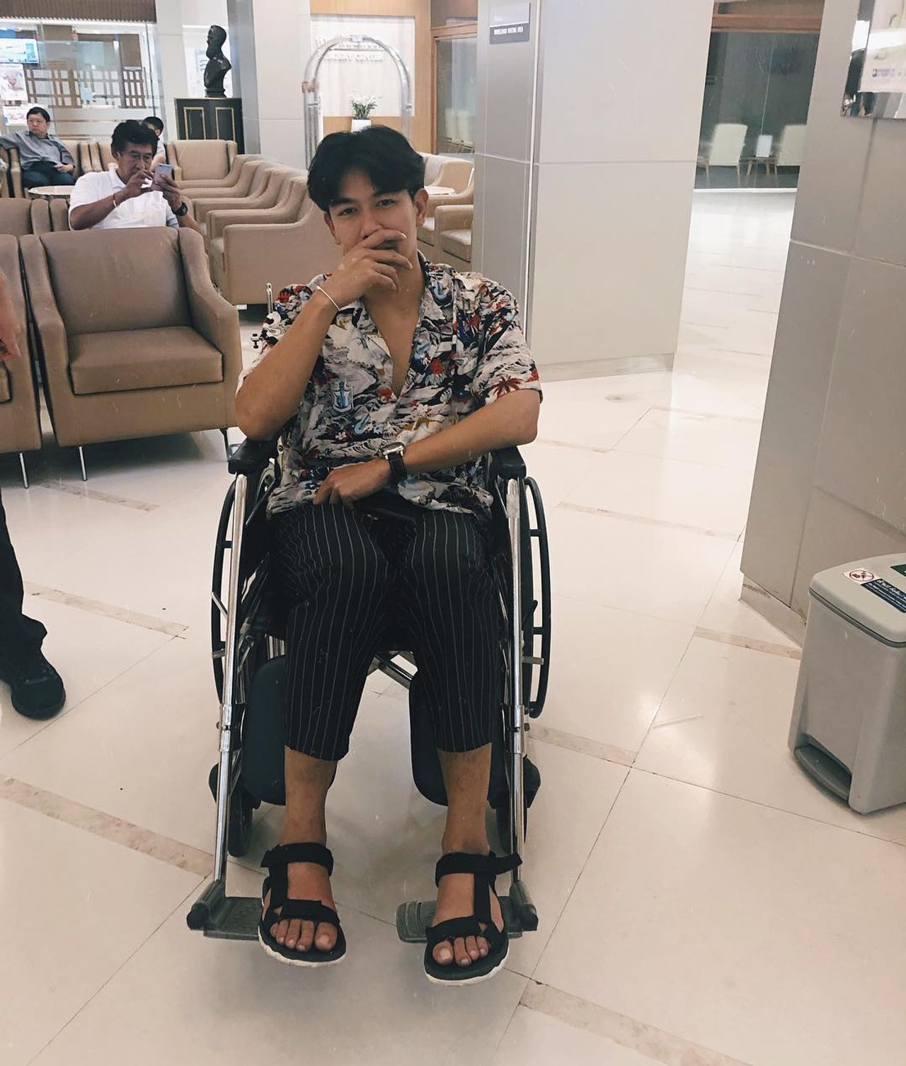 เป๊ก เปรมณัช ขอบคุณภาพจากไอจี @peckprem