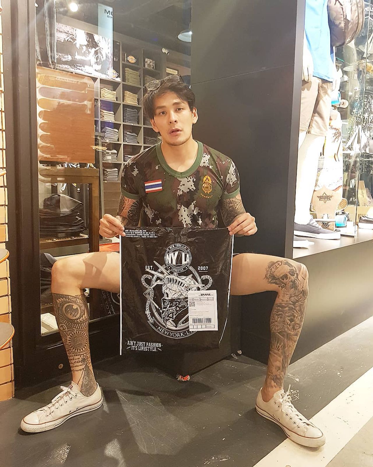 แทค ภรัณยู ขอบคุณภาพจากไอจี @tack_pharunyoo