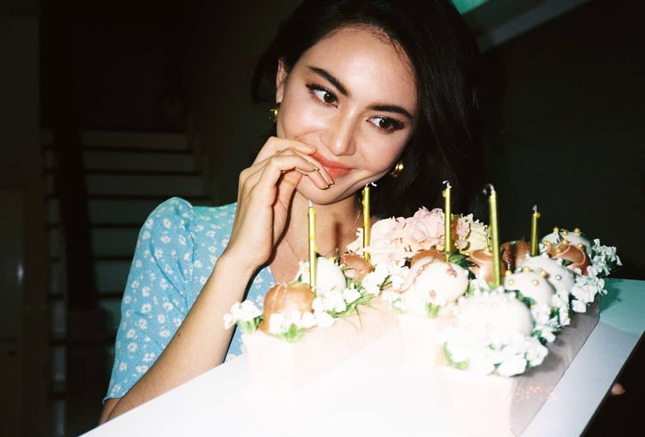 ใหม่ ดาวิกา ขอบคุณภาพจากไอจี @davikah