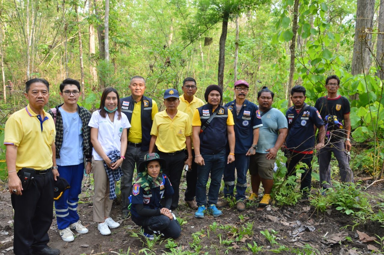 ชุดเจ้าหน้าที่ที่ร่วมปฏิบัติการค้นหา