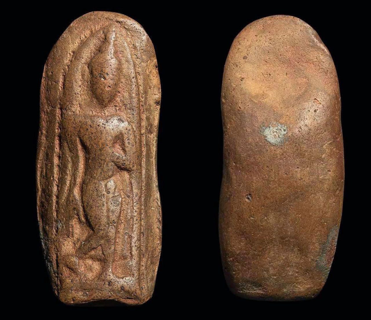 พระกำแพงลีลาเม็ดขนุน กรุลานทุ่งเศรษฐี กำแพงเพชร ของพระคุณลุง