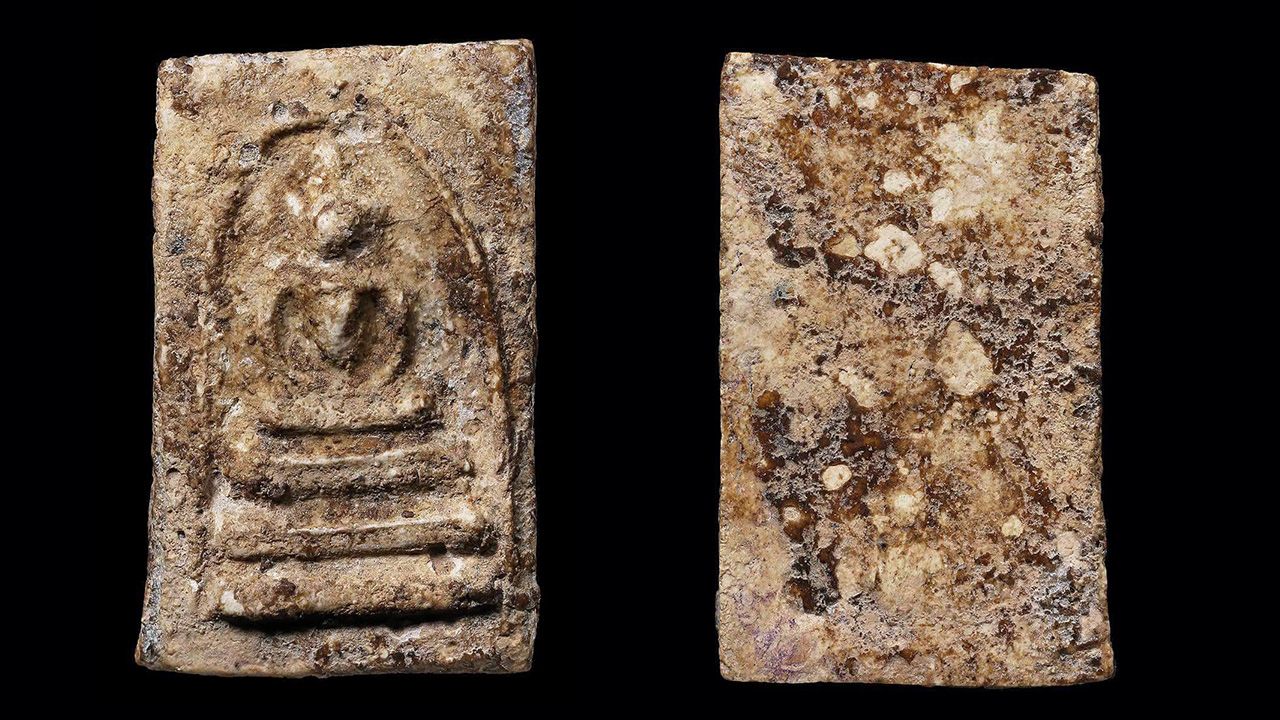 พระสมเด็จ บางขุนพรหม พิมพ์อกครุฑของป๋อง นครศรีฯ.