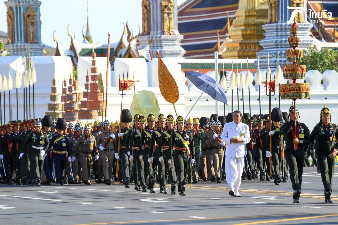 งดงามพร้อมเพรียง ซ้อมริ้วขบวนพระบรมราชอิสริยยศ พยุหยาตราสถลมารค