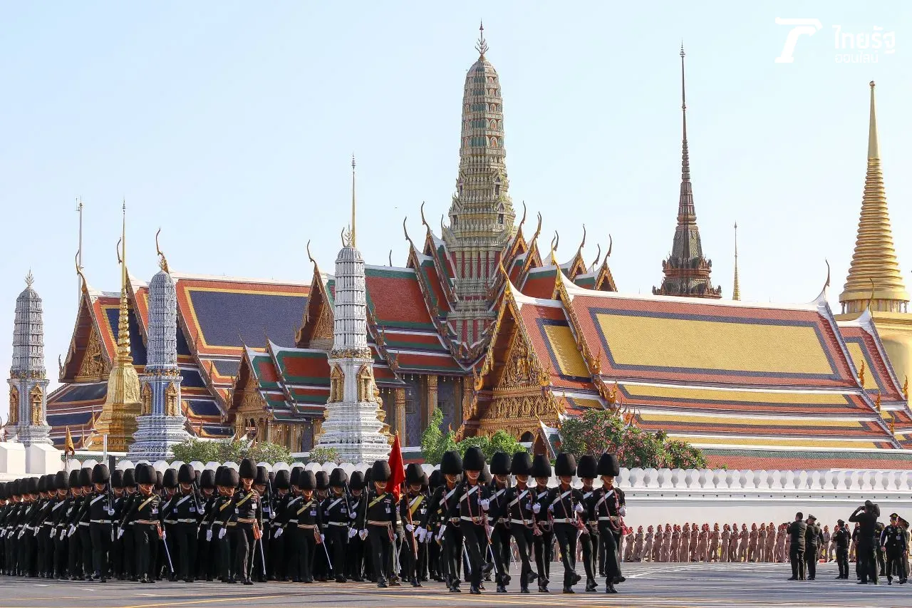 งดงามพร้อมเพรียง ซ้อมริ้วขบวนพระบรมราชอิสริยยศ พยุหยาตราสถลมารค