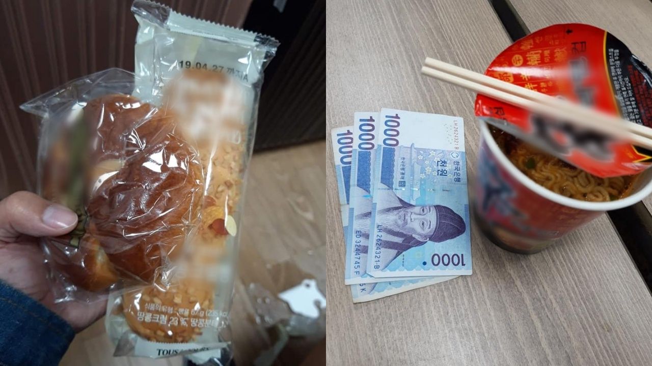 (อาหารที่ทานขณะถูกกักตัว)