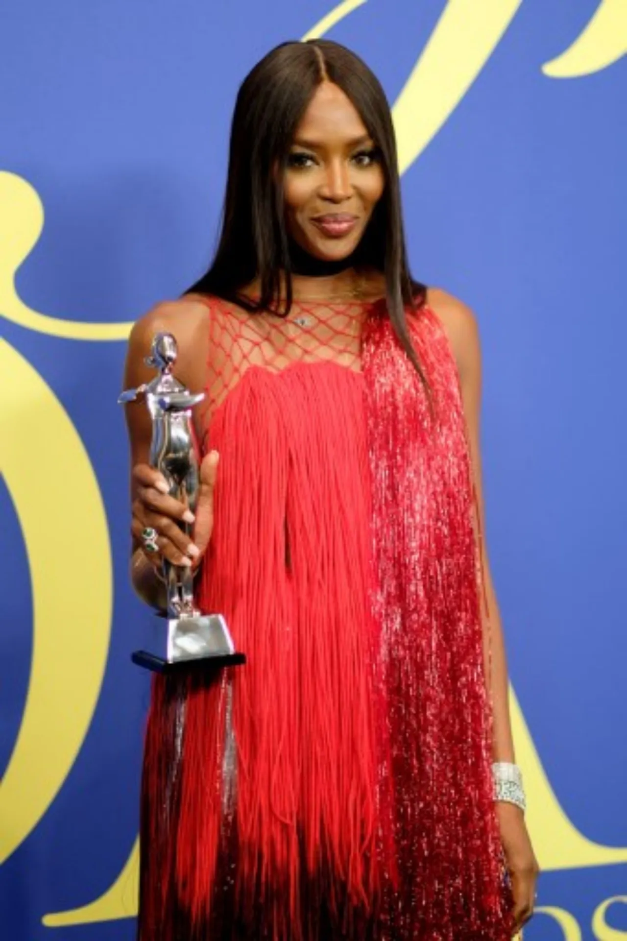 2018 CFDA Fashion Icon award winner "Naomi Campbell"