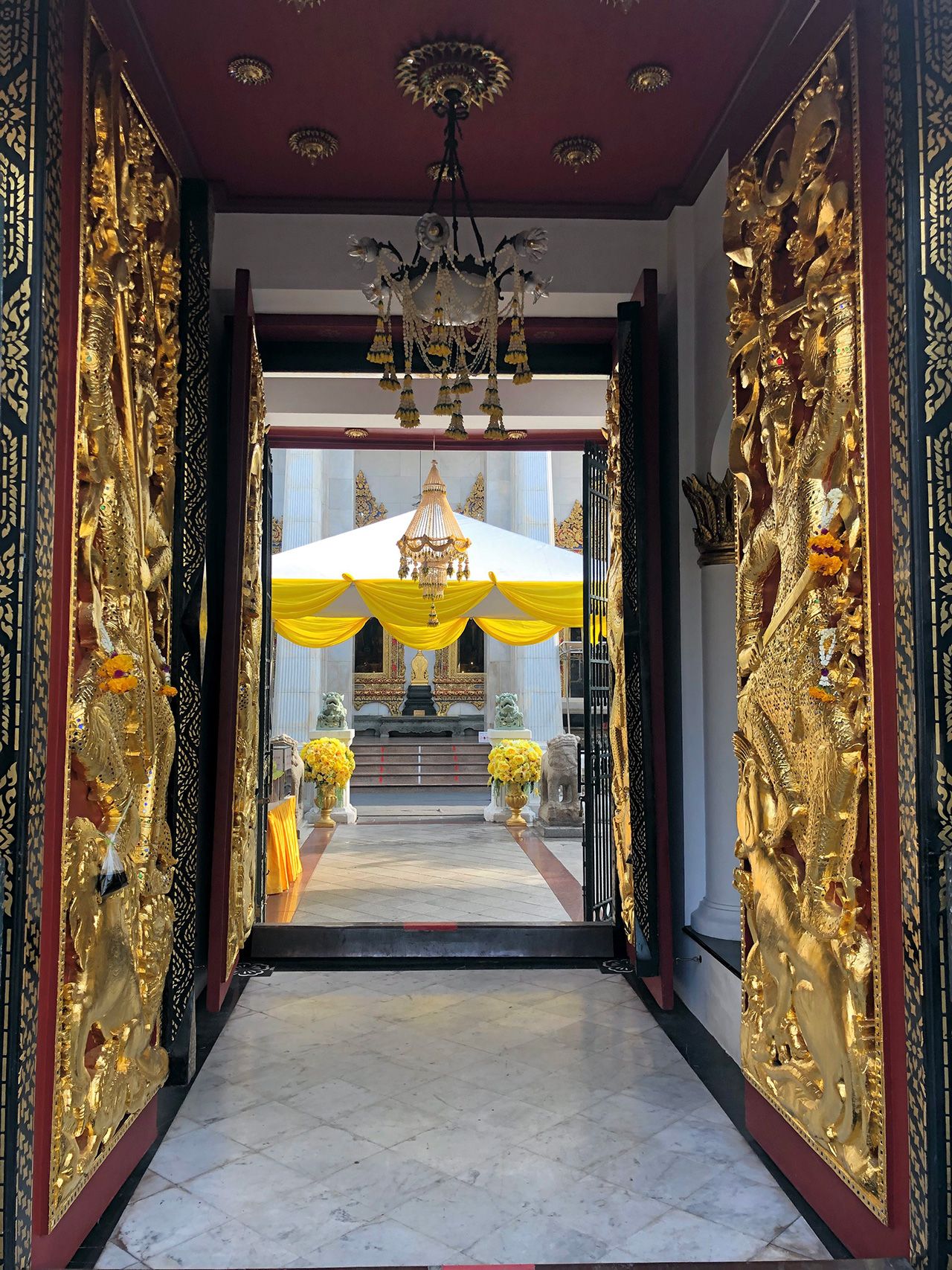 ประตูวัดบวรฯ.