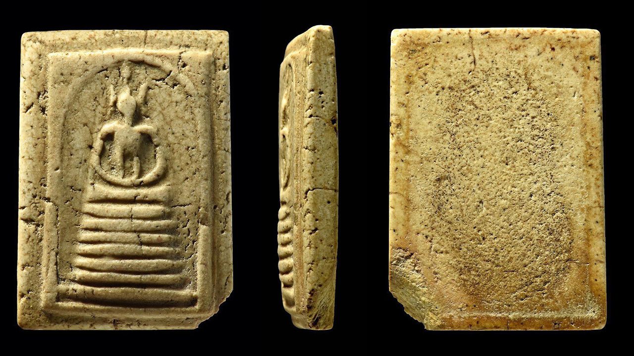 พระสมเด็จเกศไชโย พิมพ์นิยม ๗ ชั้น วัดไชโยวรวิหาร ของก้อง พระสมเด็จ.