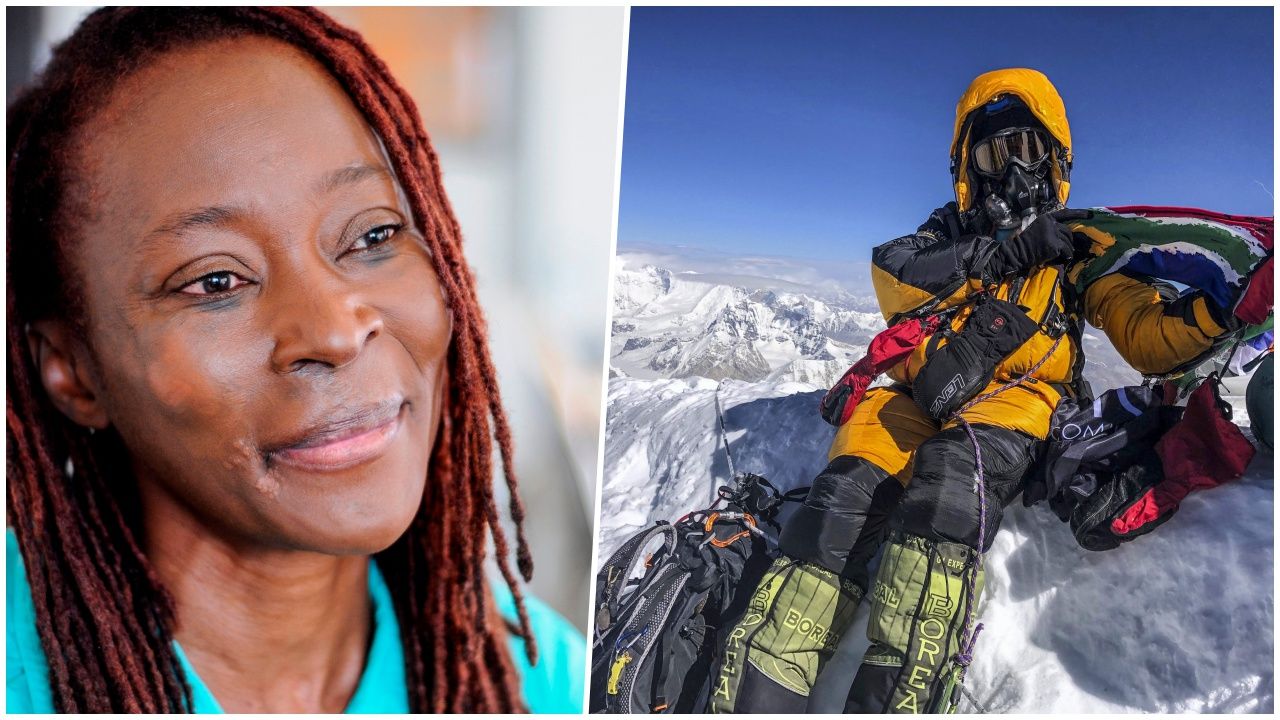 ซาเรย์ คูมาโล ชาวแอฟริกาใต้ สร้างประวัติศาสตร์ เป็น สตรีผิวสีชาวแอฟริกาคนแรกที่สามารถพิชิตยอดเอเวอเรสต์