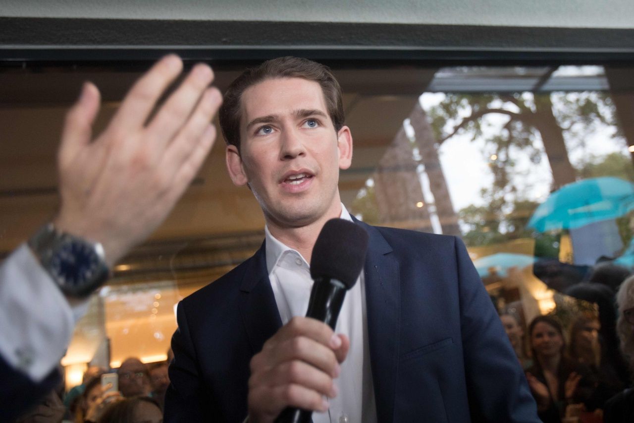 เซบาสเตียน คูร์ซ อดีตนายกรัฐมนตรีออสเตรีย