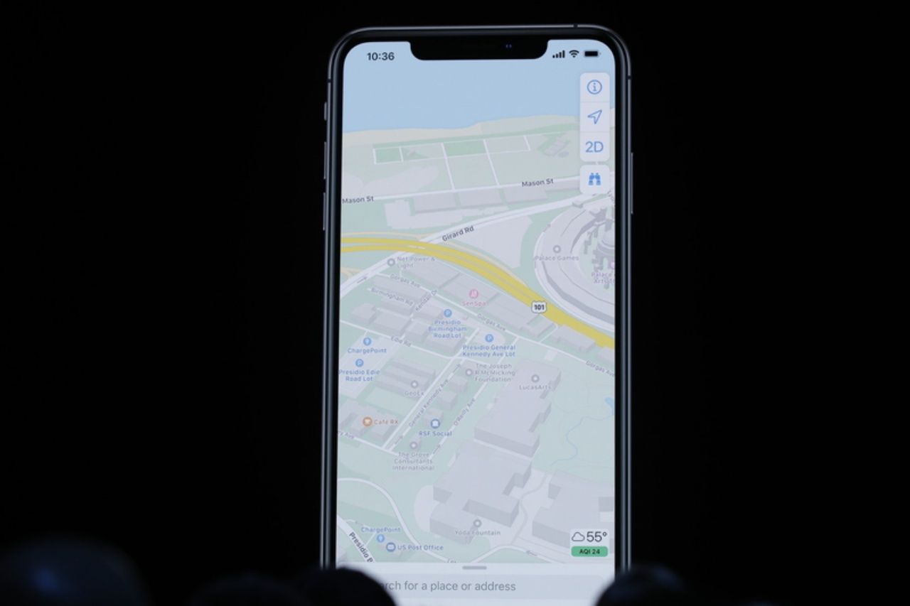 แอพแผนที่ใหม่