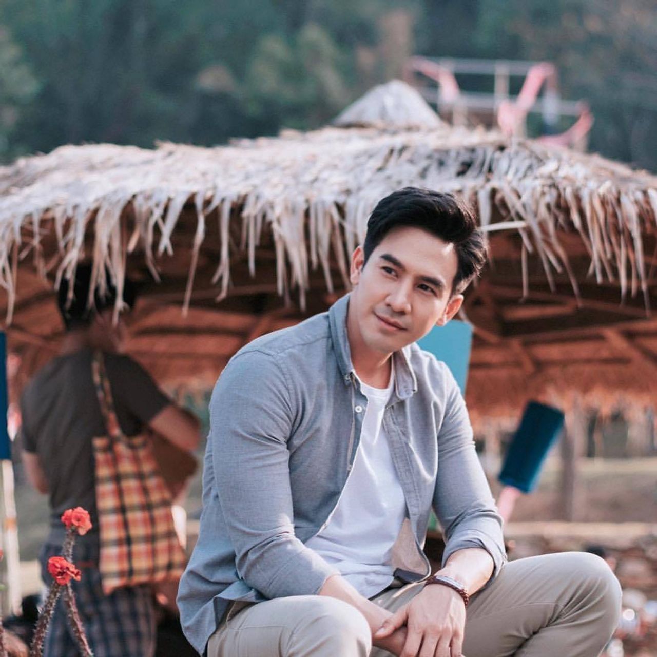 โป๊ป ธนวรรธน์ ขอบคุณภาพจากไอจี @popezaap