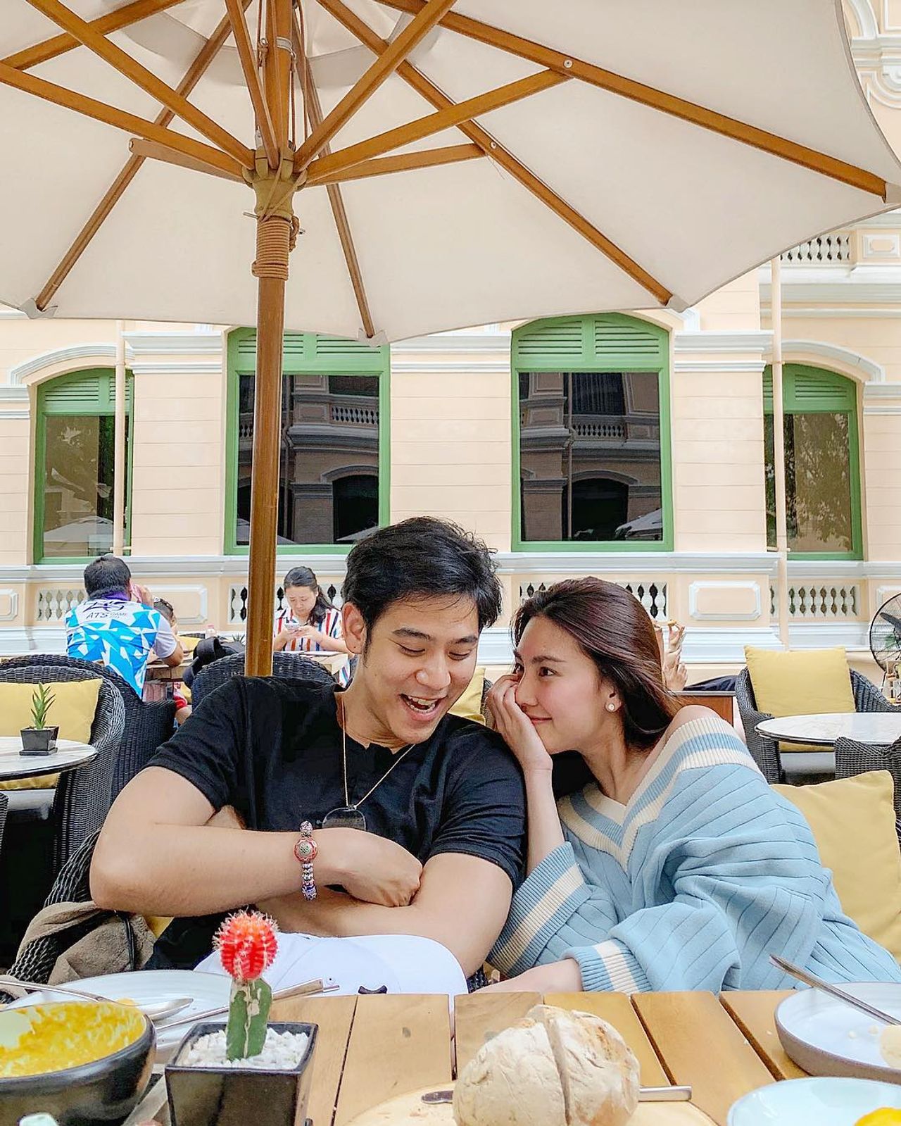 พอร์ช-ดาว ขอบคุณภาพจากไอจี @pimtdao