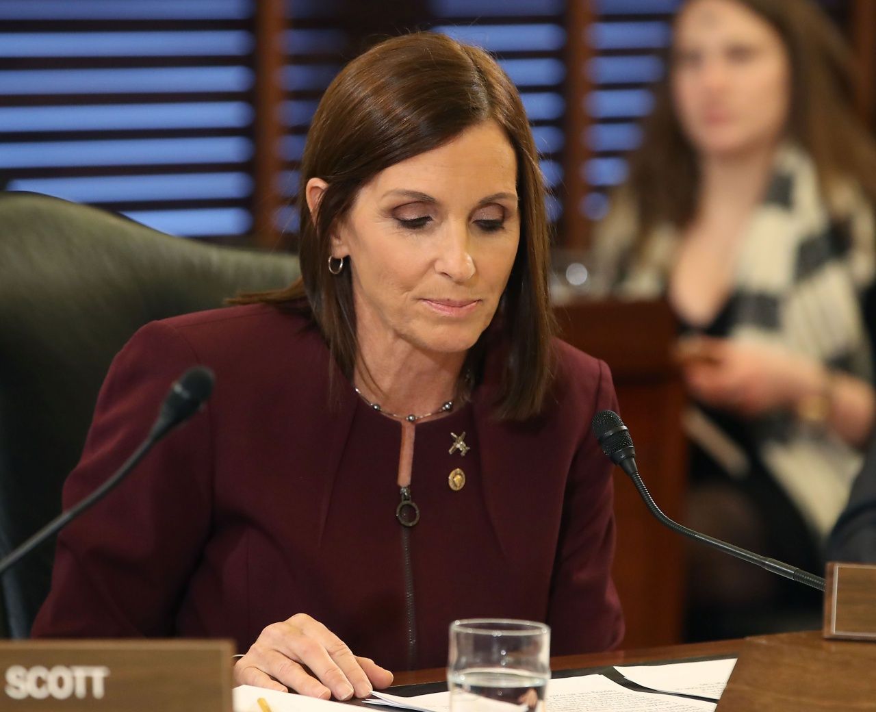 นางสาว มาร์ธา แมคซัลลี ส.ว.รัฐแอริโซนา  เผยเรื่องเลวร้ายในชีวิตที่เคยประสบขณะเป็นนักบินในกองทัพอากาศสหรัฐฯ เมื่อ 6 มี.ค.62