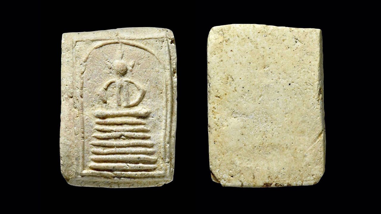 พระสมเด็จเกศไชโย พิมพ์ ๗ ชั้น นักเลงโต วัดไชโยวรวิหาร ของ ก้อง พระสมเด็จ.