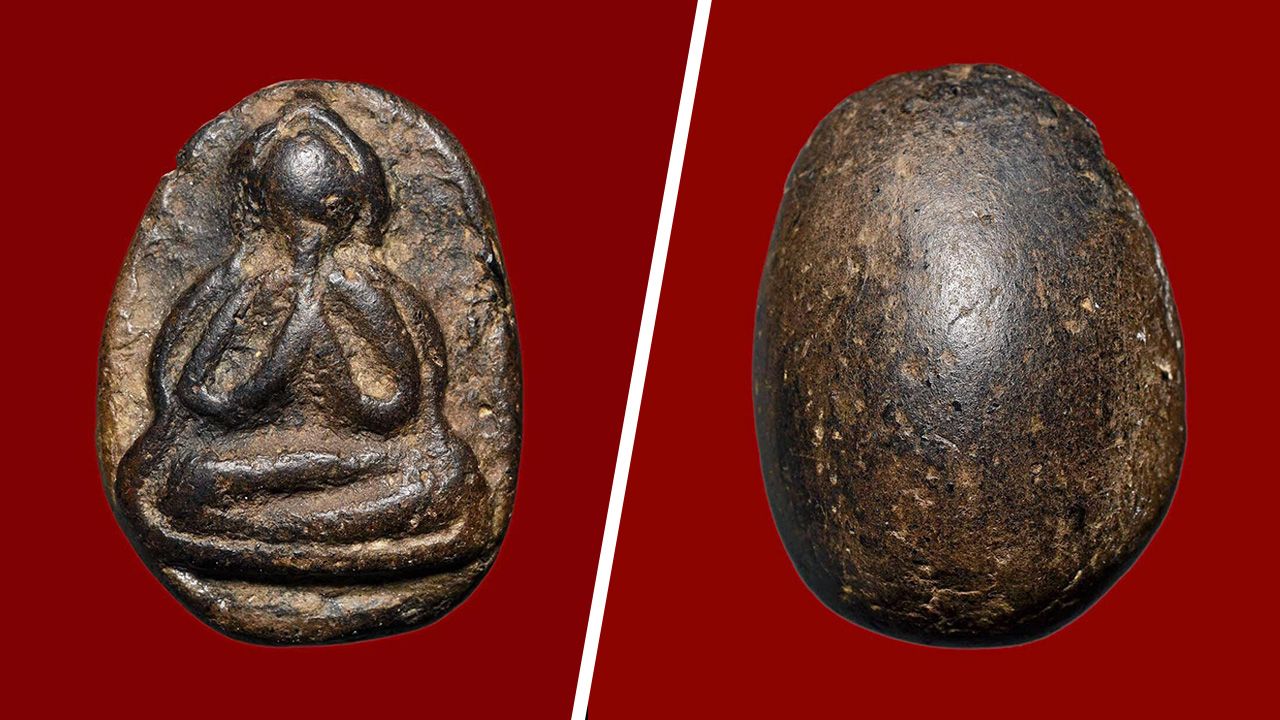 พระปิดตา พิมพ์กลีบบัว เศียรแหลม หลวงปู่จีน วัดท่าลาดเหนือ ของ อิทธิ ชวลิตธำรง.