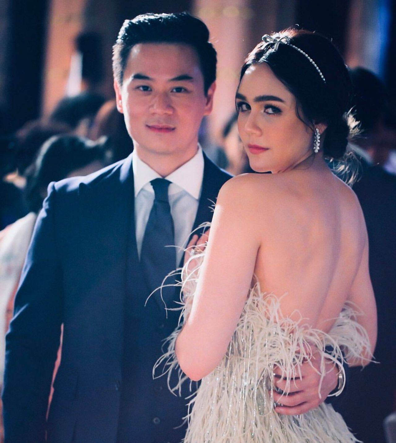 น็อต-ชมพู่ ขอบคุณภาพจากไอจี @nottvisrut