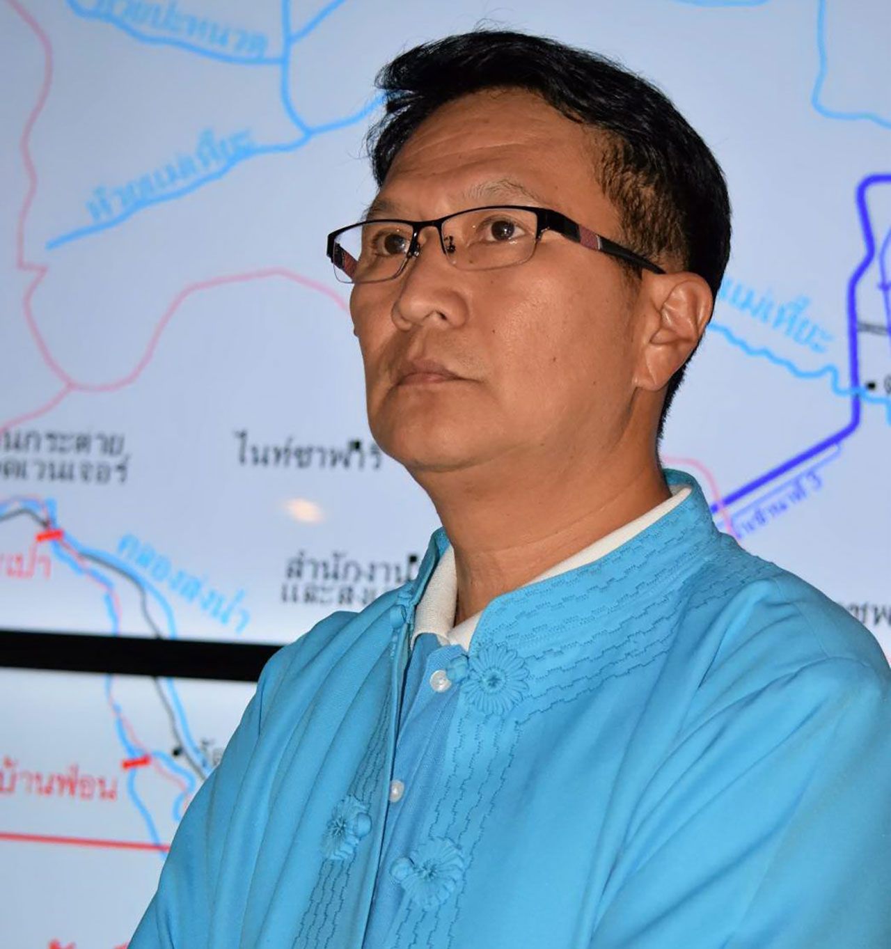 นายเจนศักดิ์ ลิมปิติ ผอ.โครงการส่งน้ำและบำรุงรักษาแม่กวงอุดมธารา.