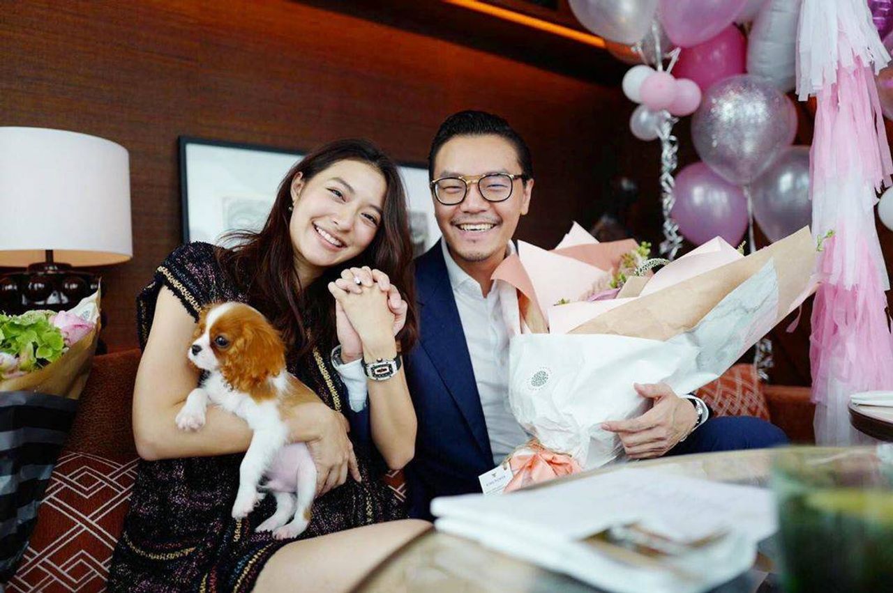 มิว-เซนต์ ขอบคุณภาพจากไอจี @mattperanee