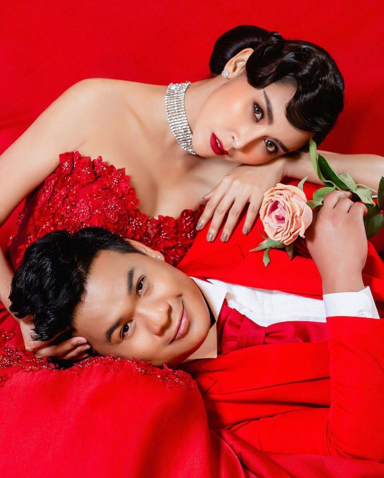 ภาพพรีเวดดิ้ง ใหม่-ดีเจต้น ขอบคุณภาพจากไอจี @finaleweddingmagazine