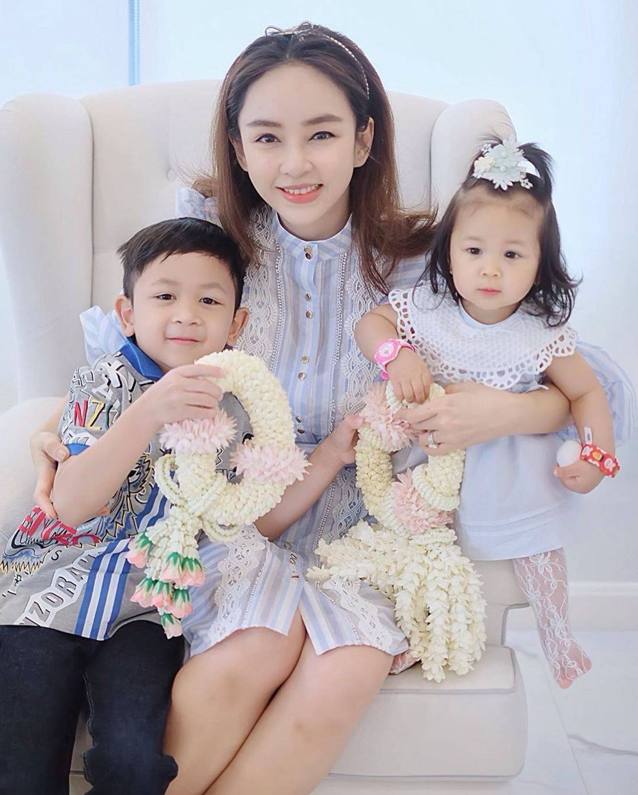 เป้ย-น้องโปรด-น้องปาลิน ขอบคุณภาพจากไอจี @ppanward