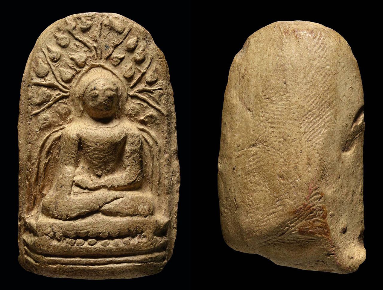 พระคง เนื้อน้ำตาล กรุวัดพระคง ลำพูน ของ โจ๊ก ลำพูน.