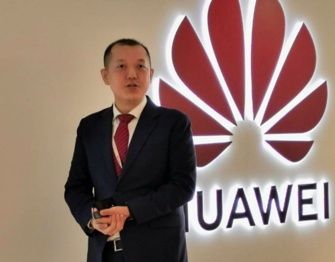 นายหลิว จิงหยาง ผู้จัดการฝ่ายประชาสัมพันธ์ของบริษัทหัวเว่ย ประจำภูมิภาคเอเซียน