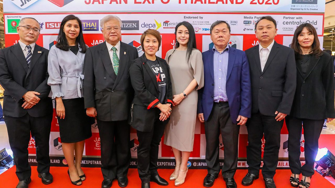 อย่าพลาด - ชิเกกิ โคบายาชิ, ยุพเรศ เอกธุระประคัลภ์ และ สุทธิภัค จิราธิวัฒน์ แถลงข่าวการจัดงาน JAPAN EXPO THAILAND 2020 ครั้งที่ 6 ระหว่าง 31 ม.ค.-2 ก.พ. โดยมี ดร.ณัฐกิตติ์ ตั้งพูลสินธนา, โทโมมิ โคบายาชิ และ เจษฎากร โคชส์ มาร่วมงานด้วย ที่เซ็นทรัลเวิลด์ วันก่อน.