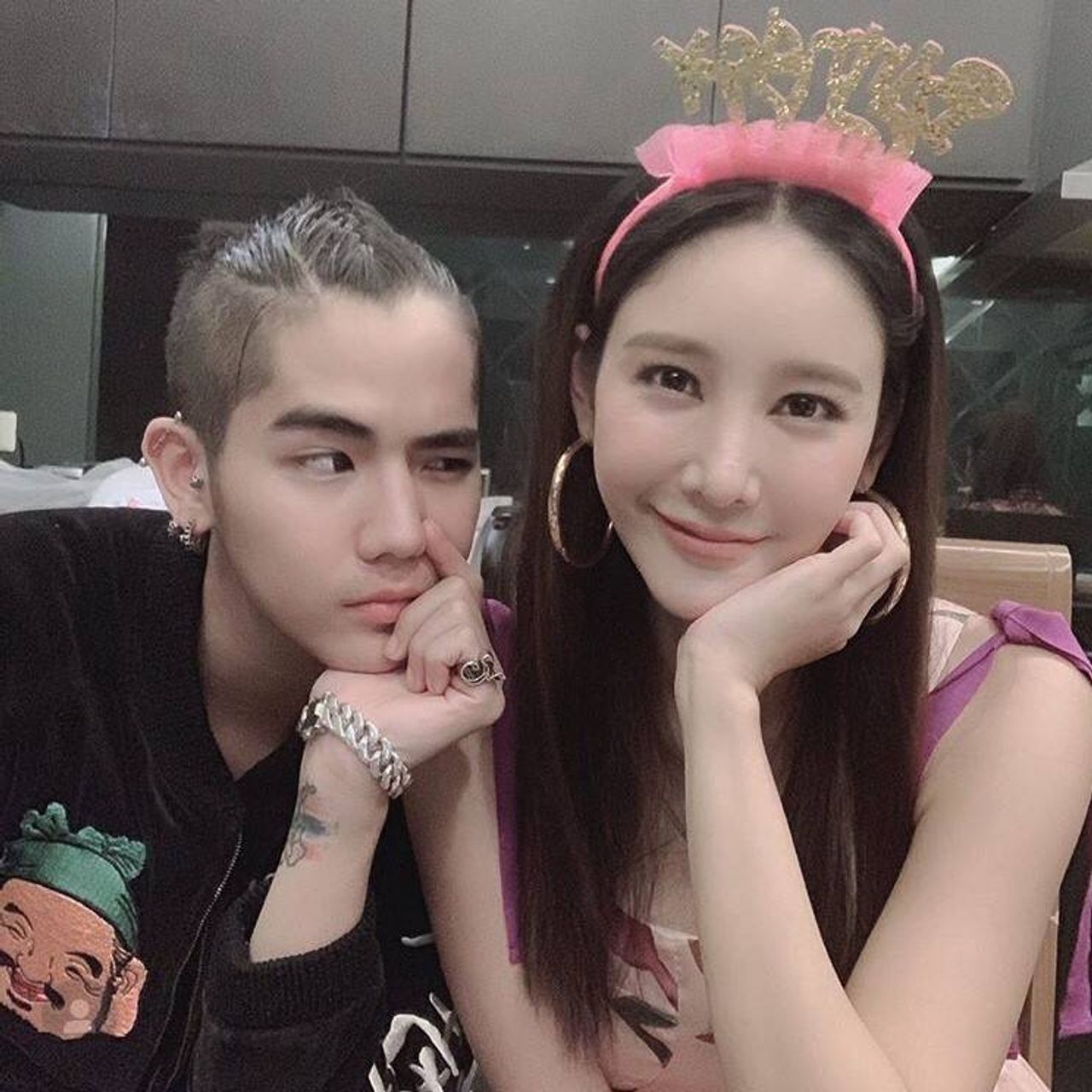 แตงโม-นิก ขอบคุณภาพจากไอจี @nickkunatip