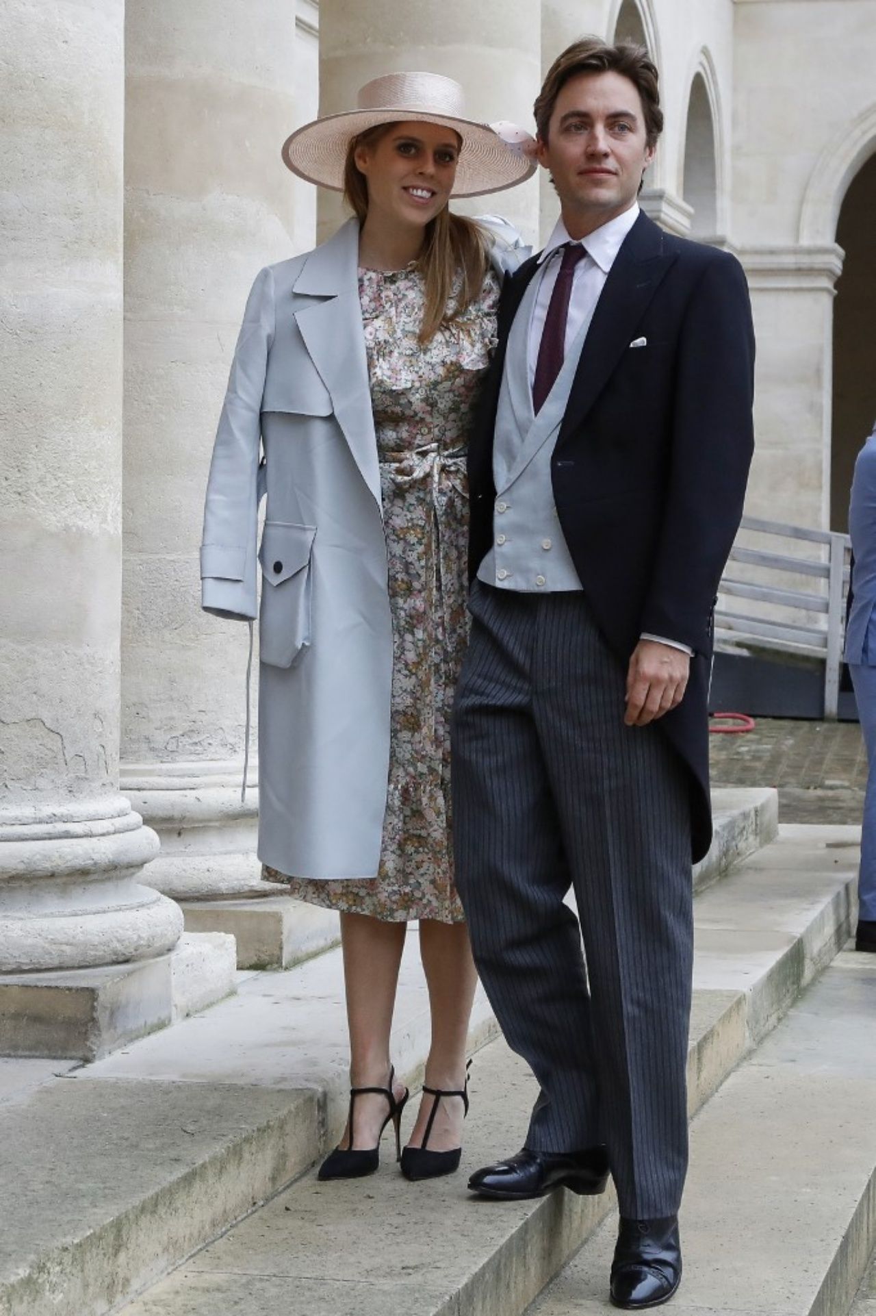 เจ้าหญิงเบียทริซ และคู่หมั้น นายเอโดอาร์โด มาเปลลี มอสซี