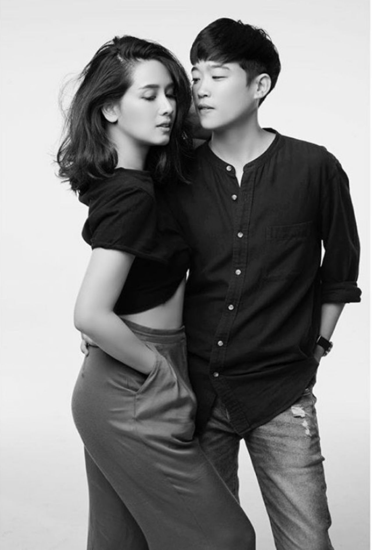 โม อมีนา และแฟนสาวหล่อ 