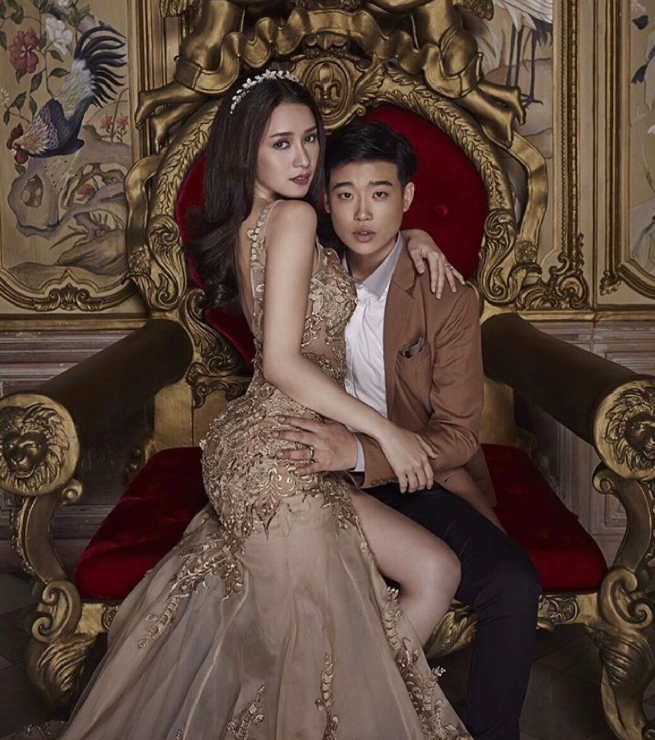 โม อมีนา และแฟนสาวหล่อ 