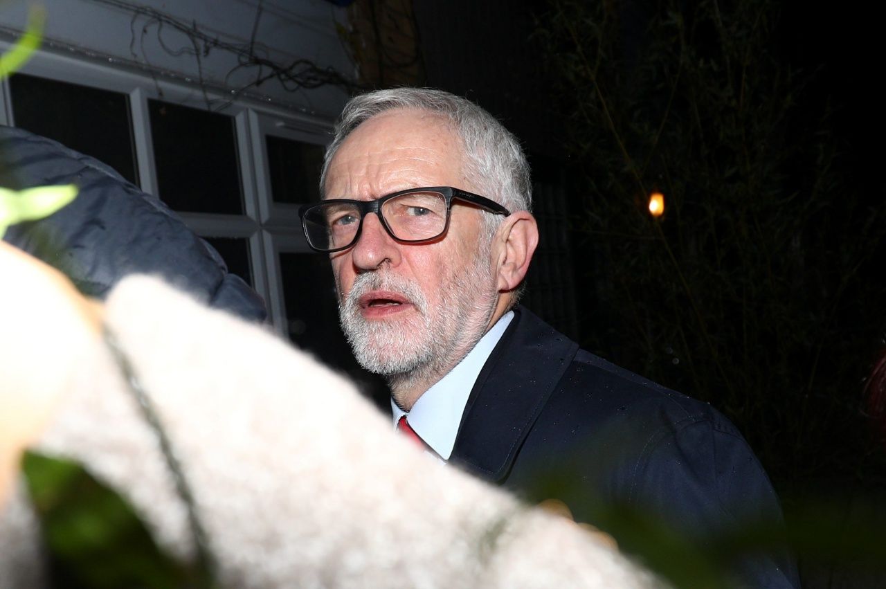 เจเรมี คอร์บิน สีหน้าเศร้า หลังพรรคเลเบอร์ ภายใต้การนำของเขาพ่ายแพ้ย่อยยับในการเลือกตั้งทั่วไปเมื่อ 12 ธ.ค.62