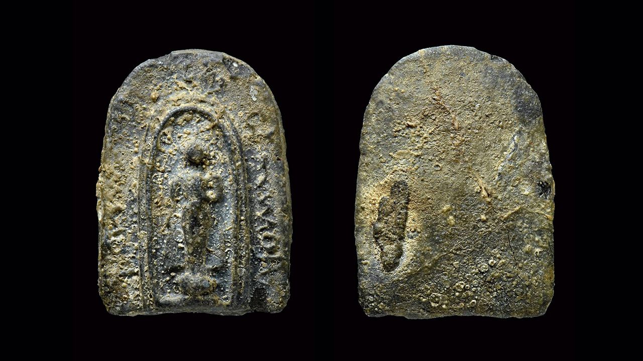 พระปิลันทน์ พิมพ์ครอบแก้วใหญ่ สมเด็จพระพุฒาจารย์  (ม.จ.ทัต)  วัดระฆังฯ ของก้อง   พระสมเด็จ.