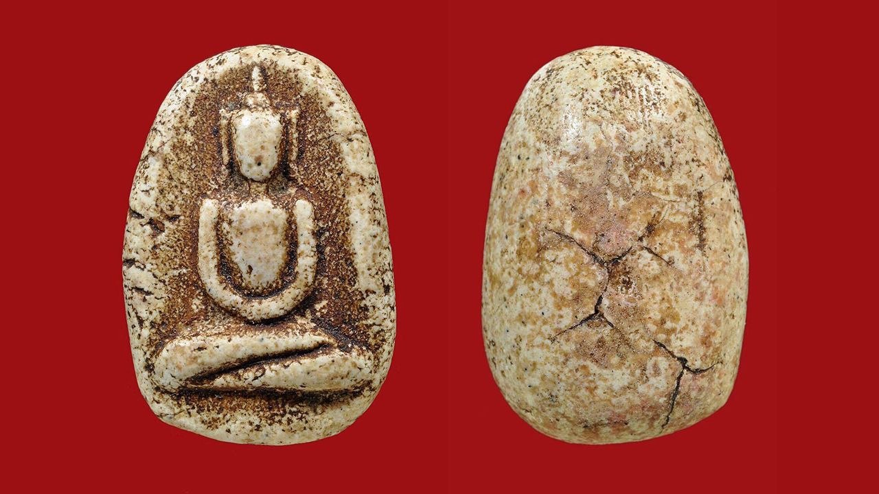 พระวัดพลับ พิมพ์สมาธิใหญ่ วัดราชสิทธาราม ของ ดร.หมอ.