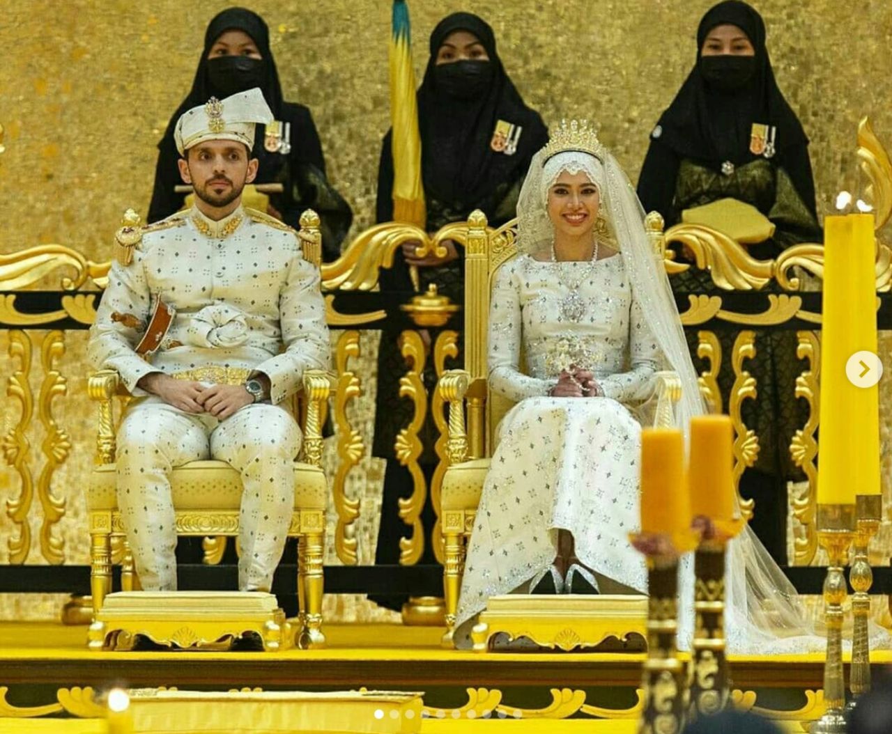 เจ้าหญิงฟัดซิลาห์แห่งบรูไนเข้าพิธีเสกสมรส