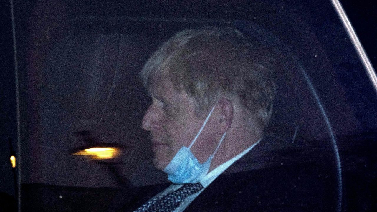 นายกรัฐมนตรีบอริส จอห์นสัน แห่งอังกฤษ