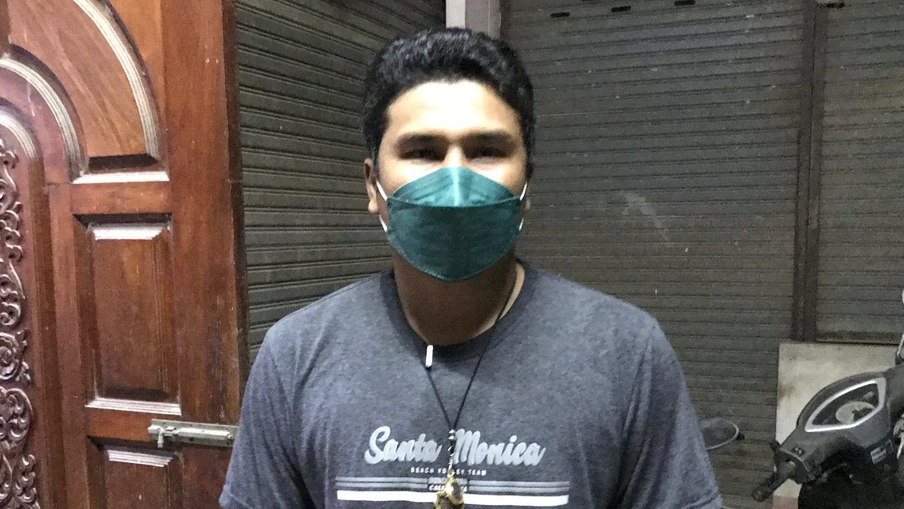 นายอุดมศักดิ์ ประเสริฐพลกรัง เจ้าของคลิปจากกล้องหน้ารถ