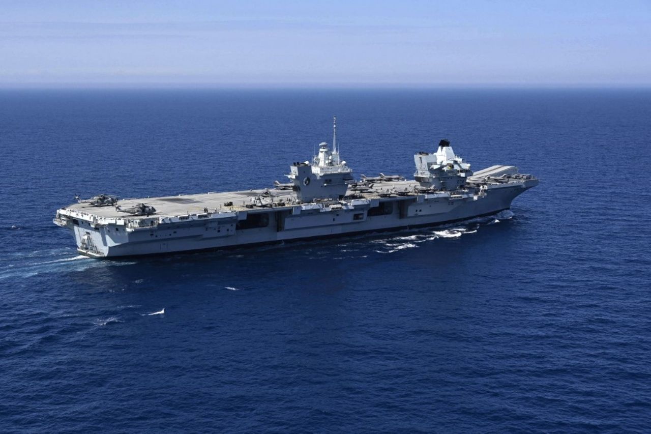 เรือบรรทุกเครื่องบิน ควีน เอลิซาเบธของกองทัพอังกฤษ