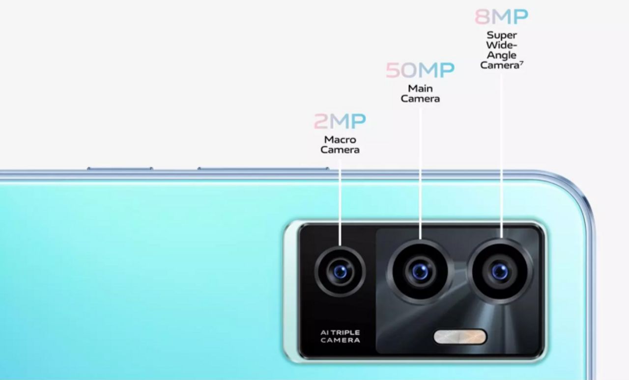 Vivo V23e 5G กล้องหลัง 3 ตัว