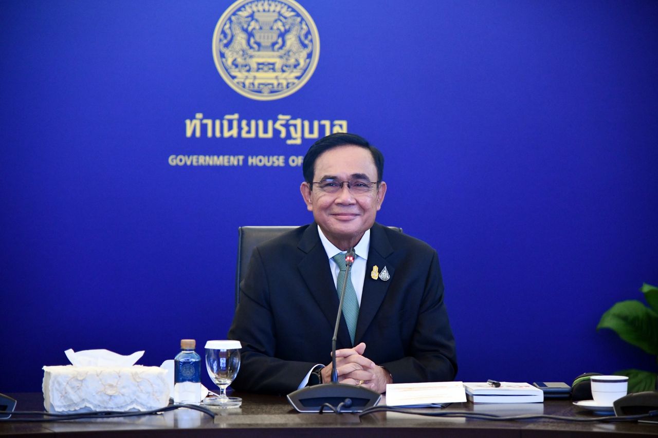 พล.อ.ประยุทธ์ จันทร์โอชา นายกรัฐมนตรีและรัฐมนตรีว่าการกระทรวงกลาโหม