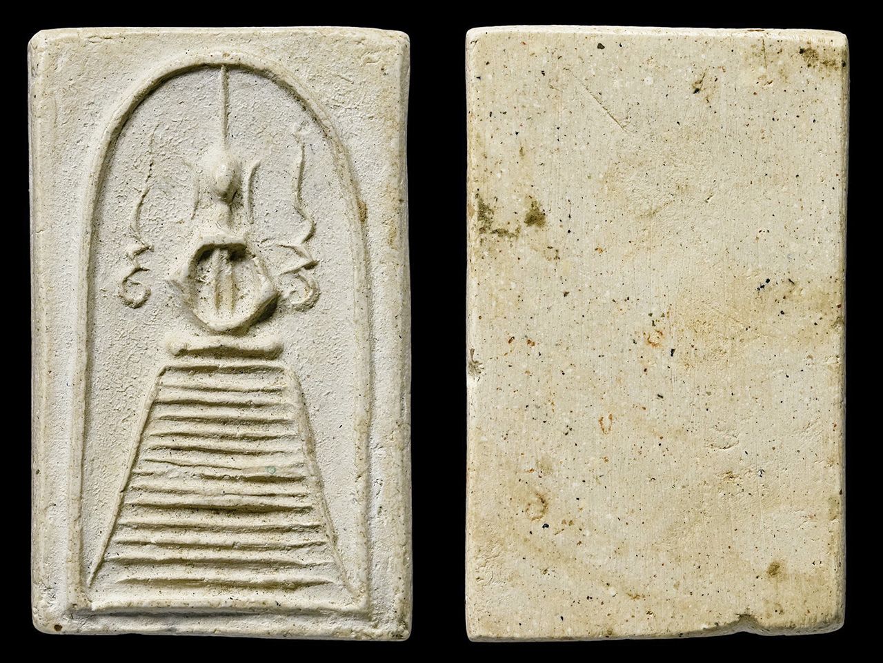 พระสมเด็จ พิมพ์แซยิด แขนหักศอก หลวงปู่ภู วัดอินทรวิหาร ของสถิต ราชบุรี.