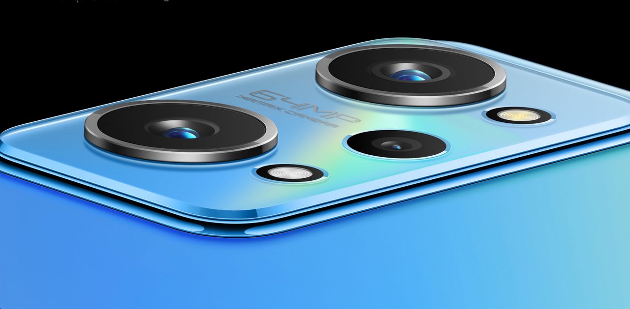 realme GT NEO 2 กล้องหลัง 3 ตัว