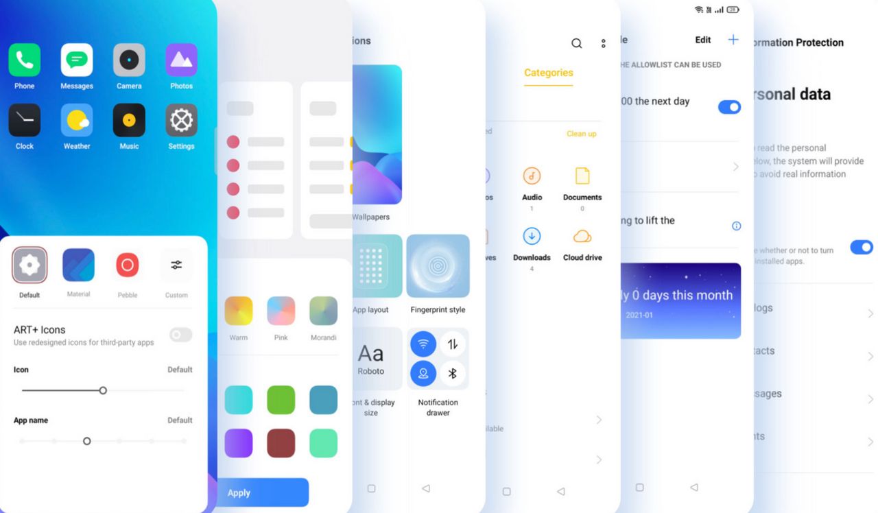 realme GT NEO 2 ใช้ realms UI 2.0 ที่ครอบบน Android 11